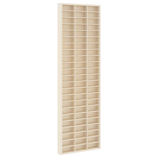 vidaXL Vitrine Murale Montage mural Beige 30 x 4 5 x 96 cm