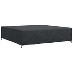 vidaXL Housse pour mobilier d'extérieur Noir 300 x 300 x 70 cm 600D