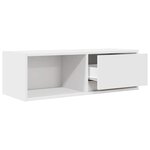 vidaXL Meubles TV 2 Pièces blanc 80x31x25 5 cm bois d'ingénierie
