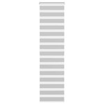 vidaXL Store zèbre gris clair largeur du tissu 50 9 cm polyester