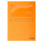 Paquet 25 chemises à fenêtre FOREVER Orange EXACOMPTA