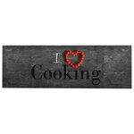 vidaXL Tapis de cuisine lavable Cooking 60x300 cm