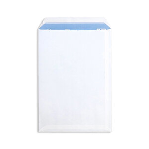 Lot de 50 Enveloppes blanches C4 sans fenêtre gamme Courrier+ C4-SF
