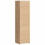vidaXL Haut Armoire chêne artisanal 50 x 42 5 x 185 cm