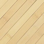 vidaXL Tapis rectangulaire naturel clair 60x300 cm bambou