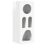 vidaXL Buffet Blanc brillant 40 x 35 x 100.5 cm Bois d'ingénierie