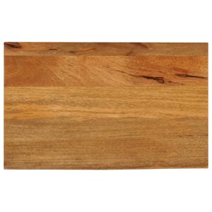 vidaXL Dessus de table à bord vivant 40x30x3 8 cm bois massif manguier