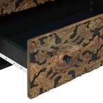 vidaXL Buffet de Rangement Marron 60 x 33 5 x 75 cm