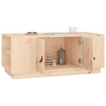 vidaXL Table basse 100x50x41 cm Bois massif de pin