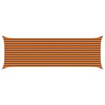 vidaXL Voile d'ombre Orange et marron 2 x 6 m 100   polyester Oxford