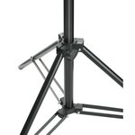 Vidaxl système de support de toile de fond 600 x 300 cm blanc