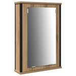 vidaXL Ensemble de Meubles de Salle de Bain de 3 Pièces en Chêne Artisan