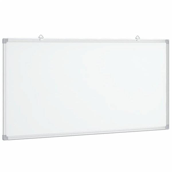 vidaXL Tableau blanc magnétique 100x50x1 7 cm aluminium