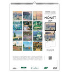 Calendrier mural déco 29x39  cm - 2024 - Monet - Draeger