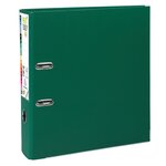 Classeur À Levier Prem'touch Intérieur Et Extérieur En Polypropylène - Dos 80mm - A4 Maxi - Vert Foncé - X 10 - Exacompta