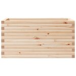 vidaXL Jardinière 90x40x45 5 cm bois de pin massif