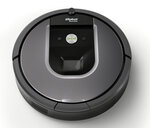 iROBOT ROOMBA 960 Aspirateur robot connecté - 58 dB - 75 min d'autonomie - Gris/Noir