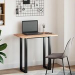 vidaXL Dessus de bureau fini à l'huile 100x50x2cm bois d'acacia massif