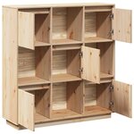 vidaXL Buffet 110 5x35x117 cm Bois de pin massif