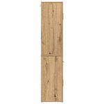 vidaXL Meuble Haut Chêne Artisan 80x33x150 cm Bois d'Ingénierie
