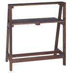 vidaXL Bureau Marron 90 x 50 x 103 cm Bois Recyclé Solide