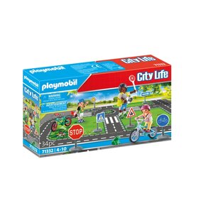 PLAYMOBIL 71332 - City Life - Classe sécurité routière