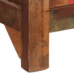 vidaXL Buffet avec étagères Bois de récupération massif 65x30x180 cm