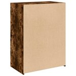vidaXL Buffet chêne fumé 70x41x93 cm bois d'ingénierie