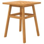 vidaXL Table d'appoint 45x45x60 cm bois massif d'acacia