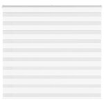 vidaXL Store zèbre blanc 165x150 cm largeur du tissu 160 9cm polyester