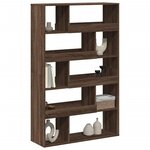 vidaXL Bibliothèque chêne marron 100x33x156 5 cm bois d'ingénierie