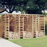 vidaXL Pergolas avec toits 6 Pièces 100x90x200 cm Bois de pin imprégné