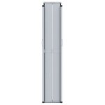 vidaXL Auvent latéral rétractable Marron 220x1200 cm