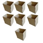 7 cartons d'emballage 20 x 15 x 11 cm