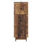 vidaXL Armoire à tiroirs Bois ancien 33 x 34 5 x 90 cm