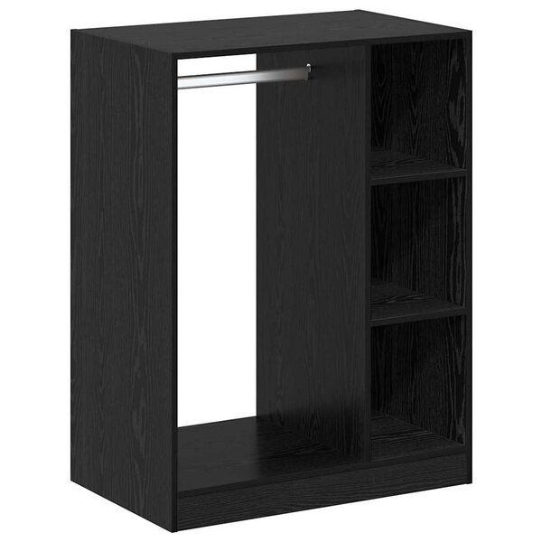vidaXL Armoire Chêne noir 77 x 48 x 102 cm Bois d'ingénierie