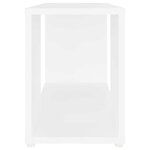 vidaXL Meuble TV Blanc 60x24x32 cm Bois d'ingénierie