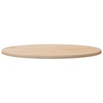 vidaXL Dessus de table Ø90x2 5 cm Bois de pin massif