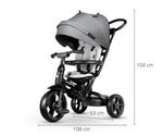 Tricycle Qplay New Prime Gris