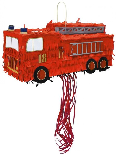 Pinata vide grand camion de pompier