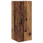 vidaXL Haut Armoire Bois Ancien 69 5 x 34 x 180 cm Bois d'ingénierie