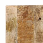 vidaXL Tête de lit 180 cm bois de manguier brut massif