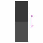 vidaXL Store enrouleur occultant largeur du tissu 80 7 cm polyester