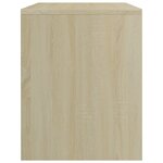 vidaXL Table de chevet Chêne sonoma 40x30x40 cm Bois d'ingénierie