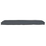vidaXL Coussin pour banc de palette Anthracite 150 x 40 x 8 cm