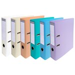 Classeur À Levier Pvc A4 Dos De 70mm. - Couleurs Assorties - X 10 - Exacompta