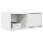 vidaXL Meubles TV 2 Pièces blanc 60x31x25 5 cm bois d'ingénierie