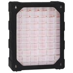 vidaXL Organisateur multi-tiroirs avec 60 tiroirs 38x16x47 5 cm