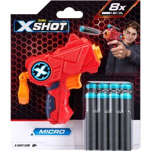 Zuru 3613TQ1 - XSHOT - Excel Micro Blaster avec fléchettes