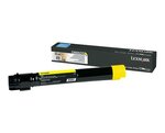 Cartouche de toner lccp  lrp - pour c950de jaune lexmark